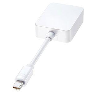 サンワサプライ 4K対応 Mini DisplayPort-HDMI変換アダプタ AD-MDPHD0...