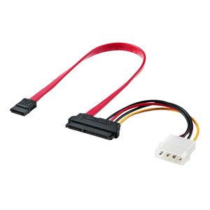 0.3m サンワサプライ TK-PWSATA7-03 電源コネクタ一体型SATAケーブル 一体型SATAケーブル