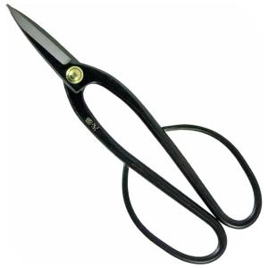 鶴巻刃物 足長盆栽鋏 藤光 31073