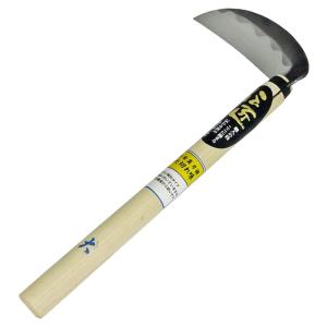 伝匠 表鋼小鎌 日立安来鋼 大 300mm柄 38466