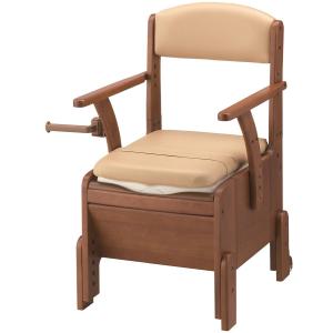 アロン化成 ポータブルトイレ コンパクト 標準便座 自動ラップ