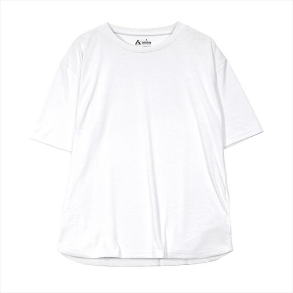 FUBAR 汗染み軽減オーバーサイズ 5分袖クールTシャツ(ホワイト・3Lサイズ) FB-710-3...