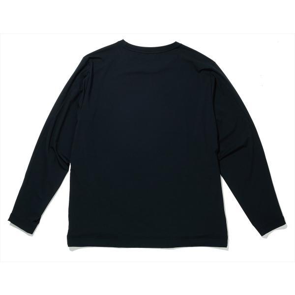 ボディタフネス BT ゆったりストレッチ冷感 ロングスリーブ クルーネックシャツ(ブラック・サイズ：...