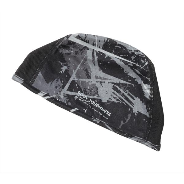 ボディタフネス BT冷感・消臭 パワーストレッチ ヘッドキャップ(カモフラ×ブラック・サイズ：FRE...