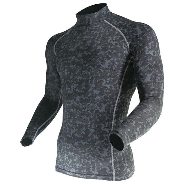 ボディタフネス BT パワーストレッチ ハイネックシャツ(迷彩・3Lサイズ) BODY TOUGHN...