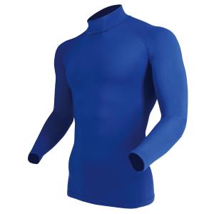ボディタフネス BT パワーストレッチ ハイネックシャツ(ブルー・サイズ：3L) BODY TOUGHNESS JW-170-BL-3L 返品種別B｜joshin