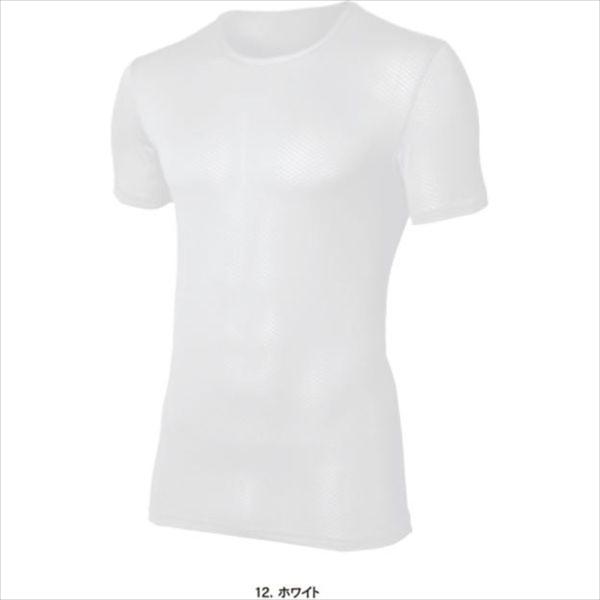 ボディタフネス デュアル3Dファーストレイヤー ショートスリーブ クルーネックシャツ(ホワイト Sサ...