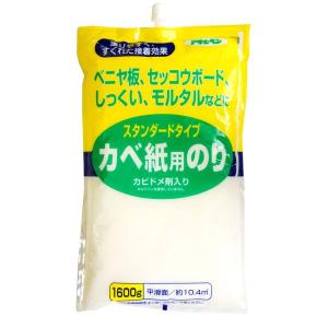 アサヒペン スタンダードタイプカベ紙用のり 1600g 765 返品種別A