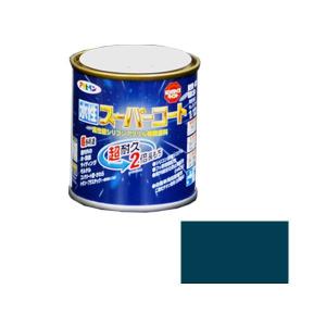 アサヒペン 水性スーパーコート 1/ 12L(オーシャンブルー) スイセイSPコ-ト1/ 12L OBL 返品種別B｜joshin