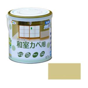 アサヒペン NEW水性インテリアカラー 和室カベ 0.7L(浅黄色) カラ-ワシツカベ0.7L アサキ 返品種別B｜joshin