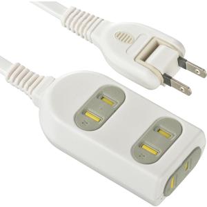 オーム コンセント シャッター付 OHM HS-T31HK3-W
