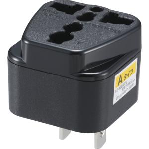 オーム 海外用マルチ変換プラグ Aタイプ OHM TRV-A0880G