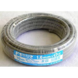 オーム Fケーブル(1.6mm×3芯 4m) OHM VVF3CX1.6-4M 返品種別A
