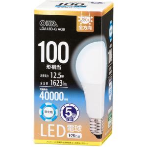 オーム LED電球 一般電球形 1623lm(昼光色相当) OHM LDA13D-G AG6 返品種...