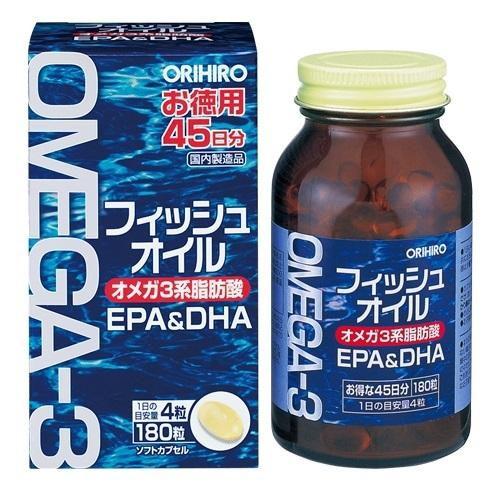 フィッシュオイル 180粒 オリヒロ 返品種別B