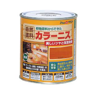 アトムハウスペイント アトムカラーニス 500ml アトムペイント AH-9050858 返品種別B