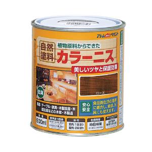 アトムハウスペイント アトムカラーニス 500ml アトムペイント AH-9050861 返品種別B