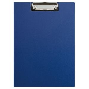 キングジム クリップボード A4 ヨコ型 カバー付  KING JIM 8315アオ