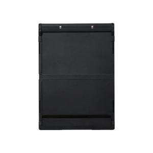 キングジム 二つ折りクリップボード 「コンパックボード」(黒) 5785-BK 返品種別A｜joshin