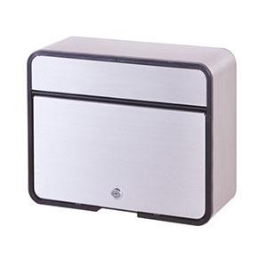 グリーンライフ ファミリーポスト モダンタイプ カムロック錠 家庭用郵便ポストカムロック錠付 郵便受け PH-58P