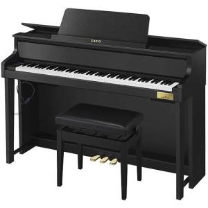 カシオ 電子ピアノ(ブラックウッド調)(高低自在椅子＆ヘッドホン＆楽譜集付き) CASIO CELVIANO Grand Hybrid(セルヴィアーノ) GP-310-BK 返品種別A