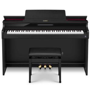 CASIO カシオ 電子ピアノ(ブラックウッド調)(高低自在椅子＆ワイヤレス