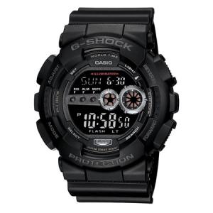 カシオ (国内正規品)G-SHOCK(ジーショック)Gショックデジタル時計 GD-100-1BJF 返品種別A｜joshin