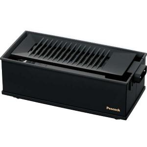 ピーコック 電気炉端焼き器 ブラック Peacock DINING炉端 WLV-50-B 返品種別A