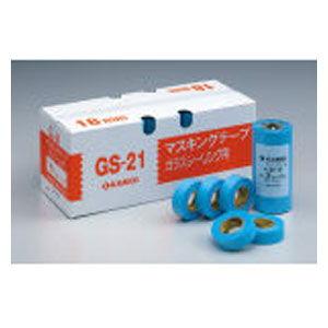カモ井加工紙 マスキングテープガラスサッシ用 幅18mm×長さ18m(ブルー)7巻 GS21JAN1...
