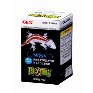 カルシウム 40g PT1850 ジェックス GEX 返品種別B