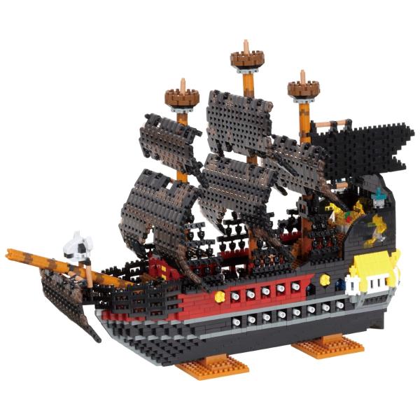 カワダ nanoblock(ナノブロック) 海賊船 デラックスエディション(NB-050)ナノブロッ...