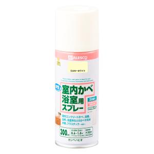 カンペハピオ 室内かべ 浴室用スプレー 300ml(ミルキーホワイト) Kanpe Hapio 00547650512300 返品種別B｜joshin