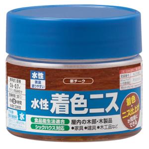 カンペハピオ 水性着色ニス 100ml(新チーク) Kanpe Hapio 00697653642100 返品種別B｜joshin