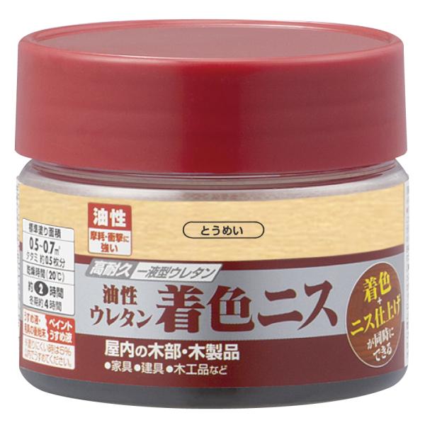 カンペハピオ 油性ウレタン着色ニス 100ml(とうめい) Kanpe Hapio 00257644...