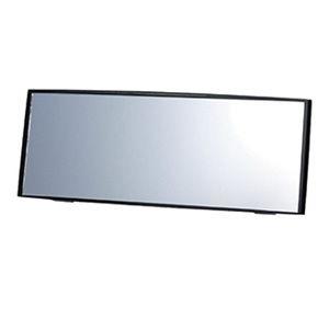 カーメイト ハイトワゴン型軽用ルームミラー 3000R 240mm クローム鏡(ブラック) REAR VIEW PERFECT MIRROR/ BLACK - 240MM CONVEX M39 返品種別A｜joshin