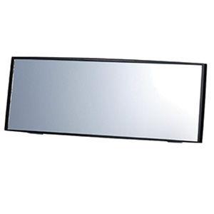 カーメイト ミニバン用ルームミラー 3000R 270mm クローム鏡(ブラック) REAR VIEW PERFECT MIRROR/ BLACK - 270MM CONVEX M41 返品種別A｜joshin