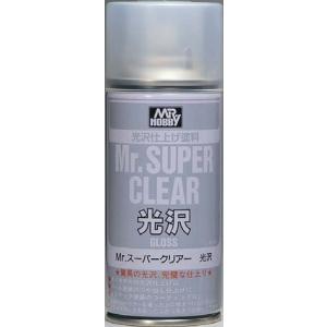 GSIクレオス Mr.スーパークリアー(溶剤系スプレー) 光沢(B513)塗料 返品種別B｜Joshin web