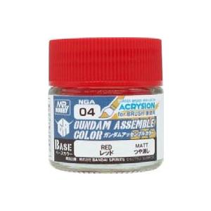 GSIクレオス ガンダムアッセンブルカラー レッド(NGA04)塗料 返品種別B