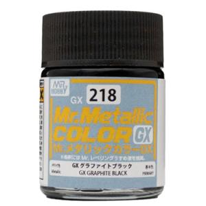 GSIクレオス Mr.メタリックカラーGX GXグラファイトブラック(GX218)塗料 返品種別B｜joshin