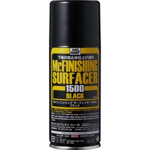 GSIクレオス Mr.フィニッシングサーフェイサー1500(ブラック)(B526) 返品種別B
