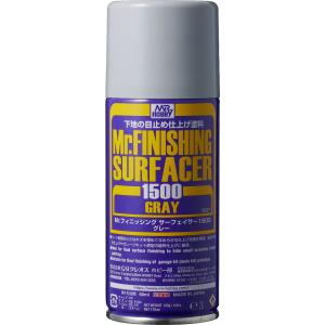 GSIクレオス Mr.フィニッシングサーフェイサー1500 グレー スプレー(B527) 返品種別B