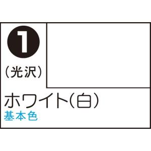GSIクレオス Mr.カラースプレー ホワイト(白)(S1)塗料 返品種別B