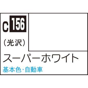 GSIクレオス Mr.カラー スーパーホワイト(C156)塗料 返品種別B｜joshin