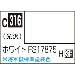 GSIクレオス Mr.カラー ホワイトFS17875(C316)塗料 返品種別B