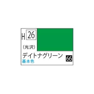 GSIクレオス 水性ホビーカラー デイトナグリーン(H26)塗料 返品種別B