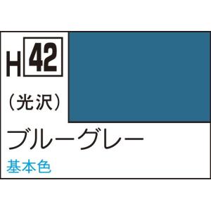 GSIクレオス 水性ホビーカラー ブルーグレー(H42)塗料 返品種別B