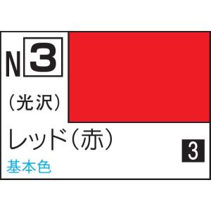 GSIクレオス 水性カラー アクリジョンカラー レッド(N3)塗料 返品種別B｜joshin