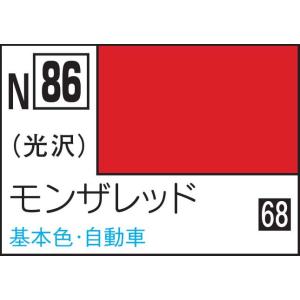 GSIクレオス 水性カラー アクリジョン モンザレッド(N86)塗料 返品種別B｜joshin