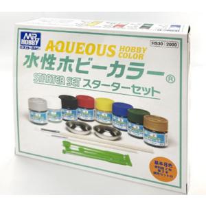 GSIクレオス 水性ホビーカラースターターセット(HS30)塗料 返品種別B