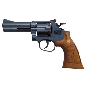 クラウンモデル ホップアップエアリボルバー S＆W M586.357マグナム 4インチ ブラック(対象年令 10才以上用)エアガン 返品種別B